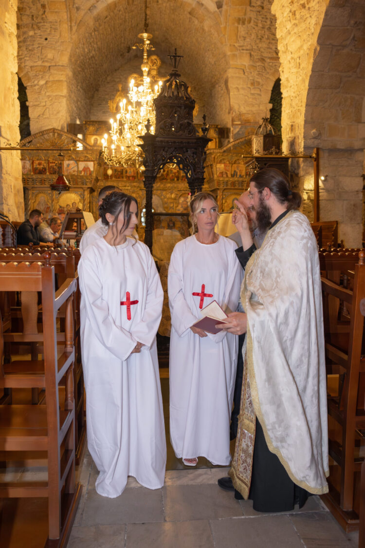 Adult baptism Cyprus – Kamila and Zaneta